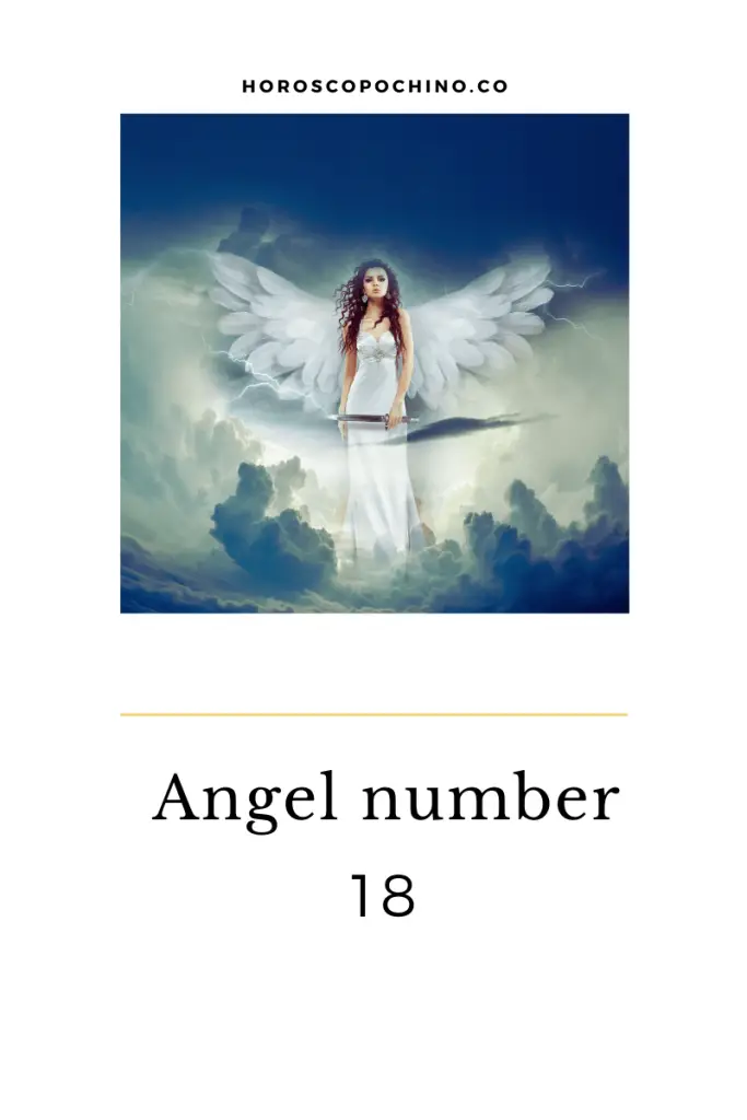 Ángel número 18 que significa amor bíblico, llama gemela, número de espejo