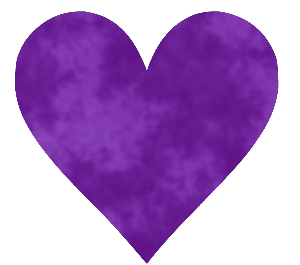 Signification du cœur violet: d'une fille, d'un mec, militaire, mort, sur Facebook