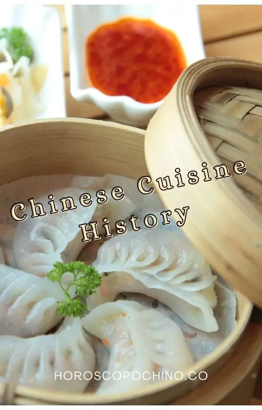 Geschichte des Chinesische Küche. gastronomie