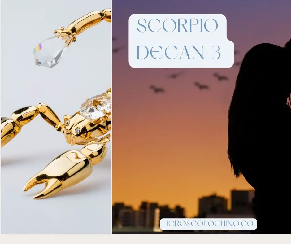 Scorpio decan 3: love, personality, compatibility