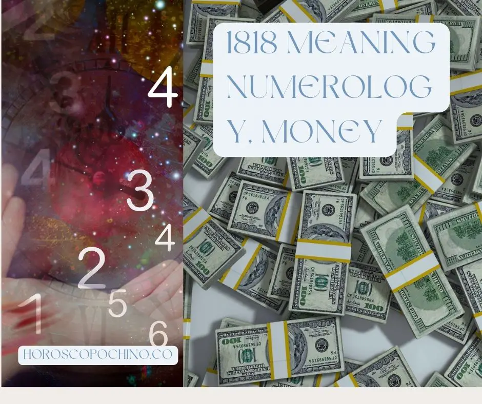 1818 tarkoittaa numerologiaa, rahaa