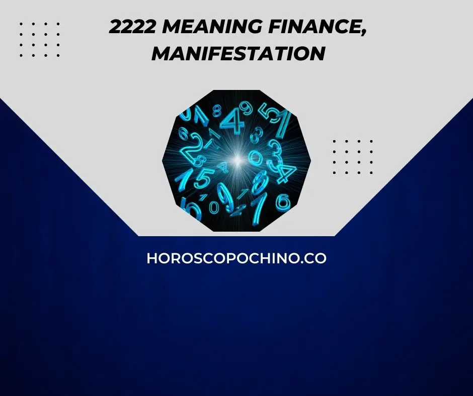 2222 betyder finans, manifestation