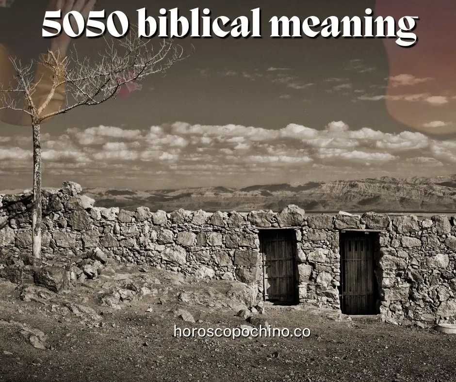 5050 biblisk betydelse