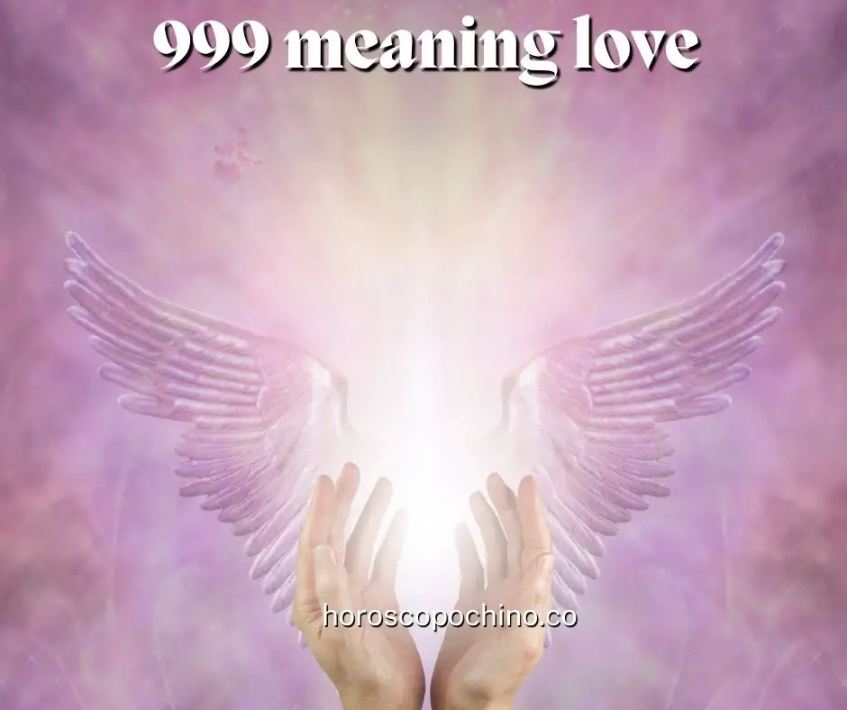 999 tarkoittaa rakkautta