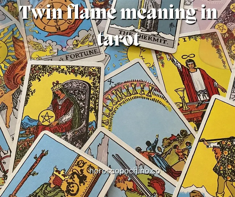 Twin flame meaning in tarot