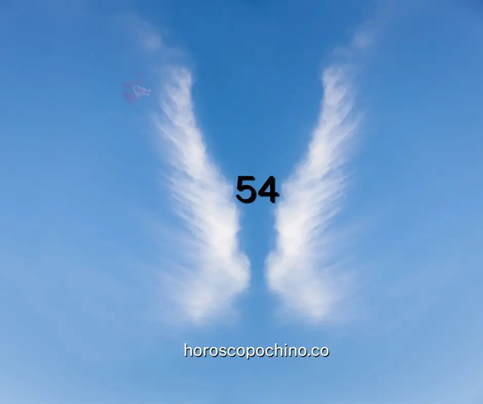 Angel number 54, meaning, spiritual, angelic, numerology