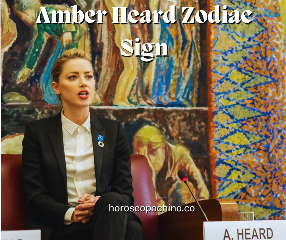 Amber Heard Signo do zodíaco