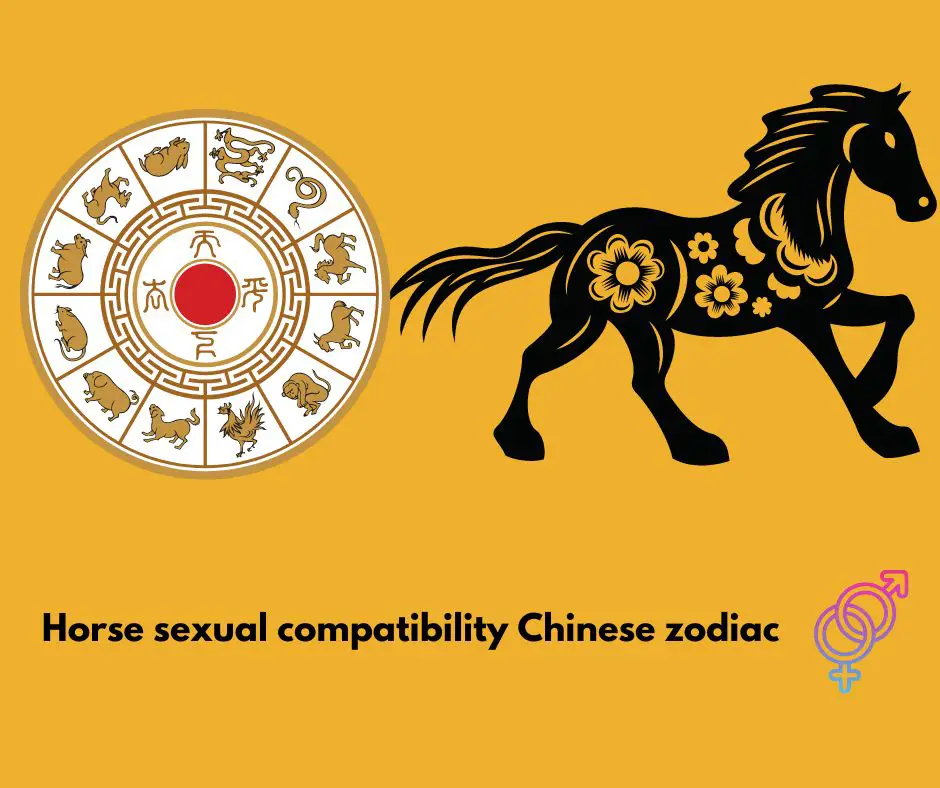 Seksuele compatibiliteit van paarden, Chinese dierenriem