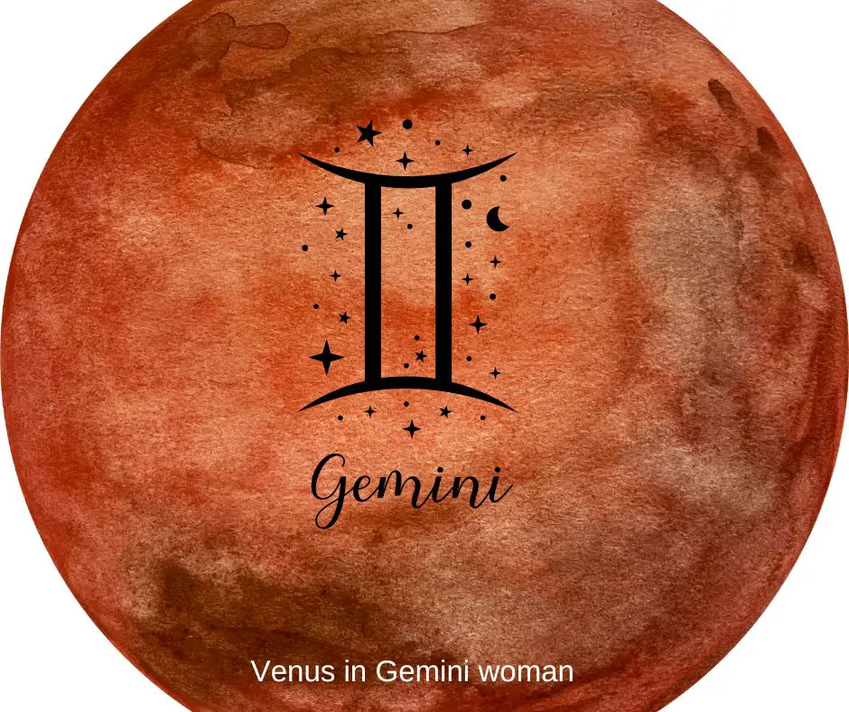 Mulher de Vênus em Gêmeos