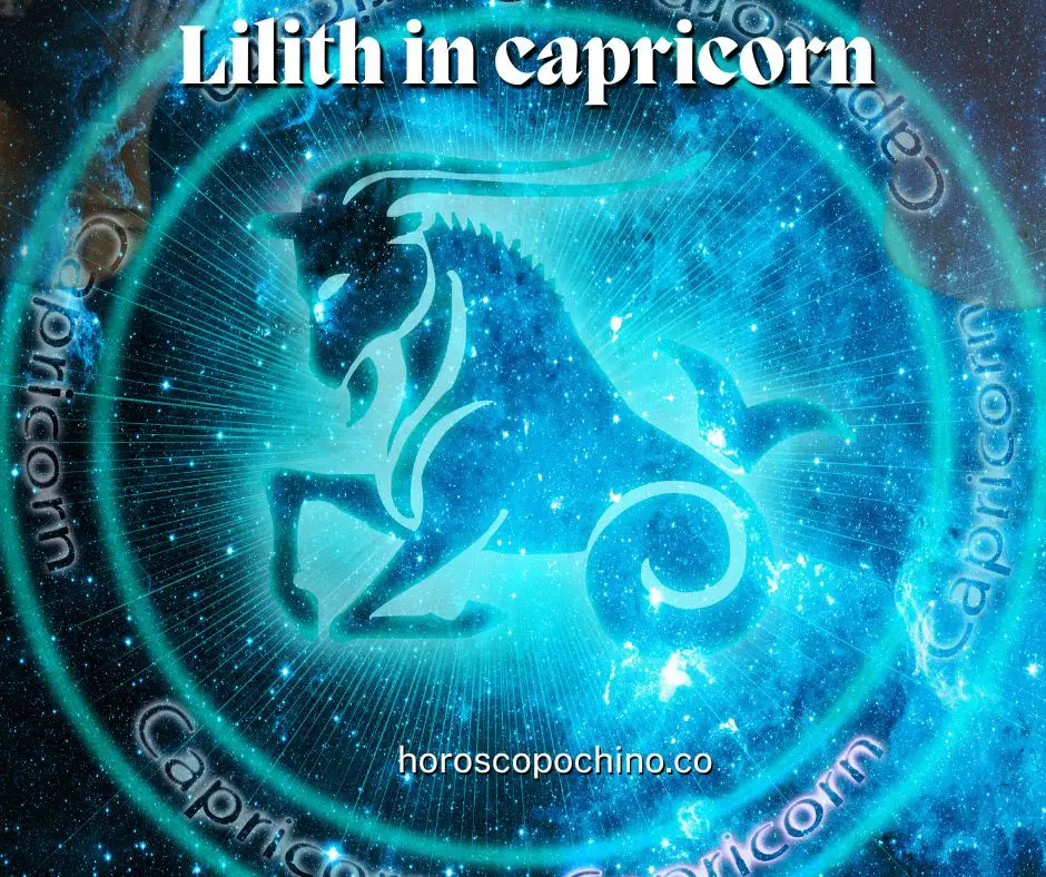 Lilith en capricornio