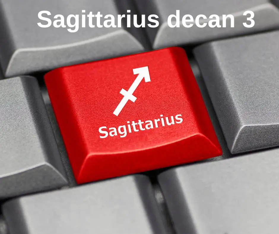 Sagittarius decan 3